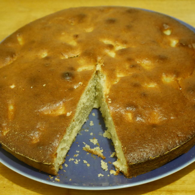 Recette Gâteau Poire & Amande